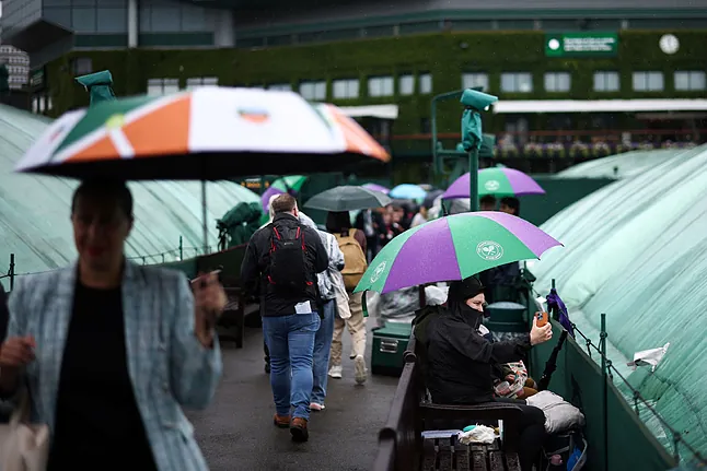 El público de Wimbledon, este miércoles.HENRY NICHOLLSAFP