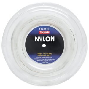 Cuerda Para Raqueta De Tenis Tourna Nylon- Rollo 200m 