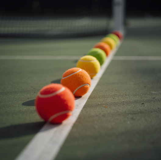 ¿Por qué son tan importantes las pelotas rojas, naranjas y verdes?