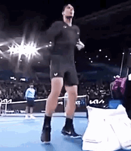 Rafael Nadal Warm Up