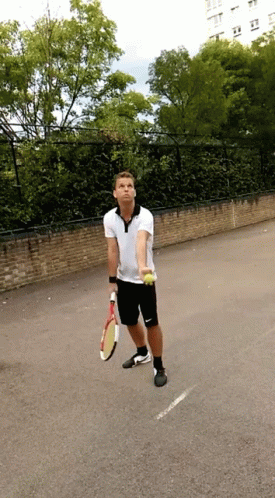Tennis Serve Fail