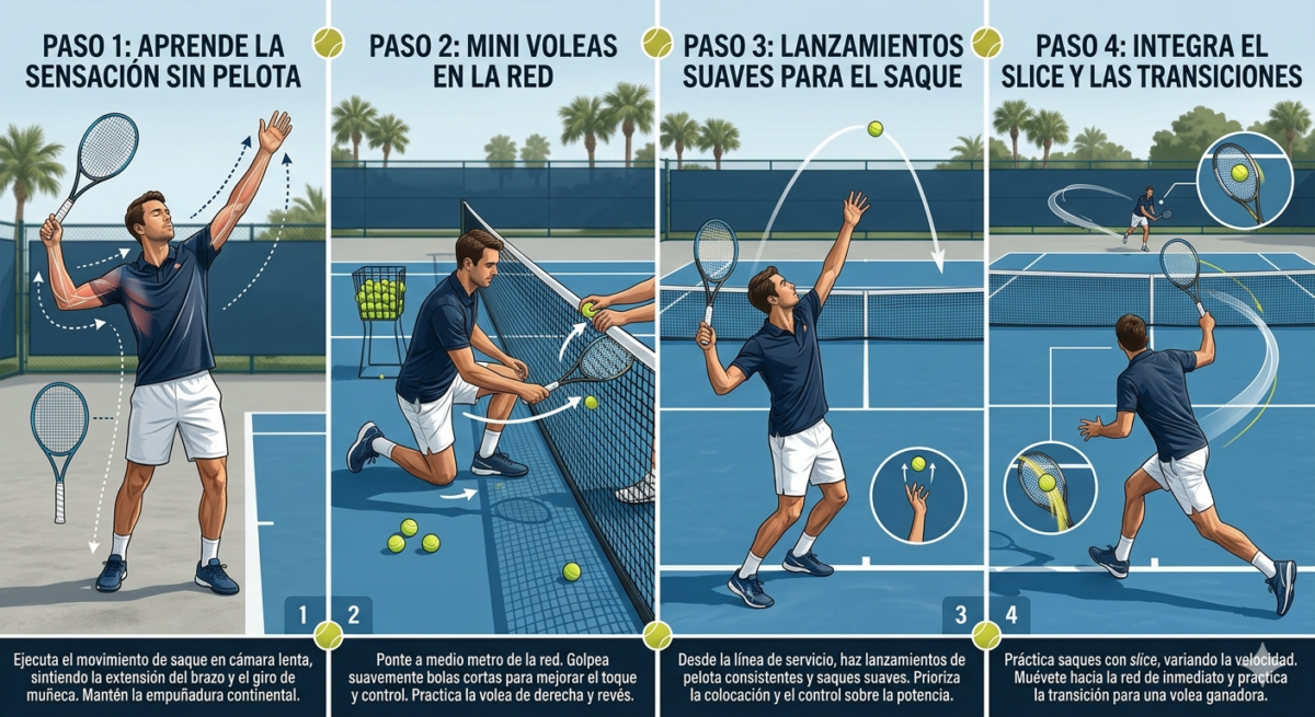 Errores comunes con la empuñadura en tenis