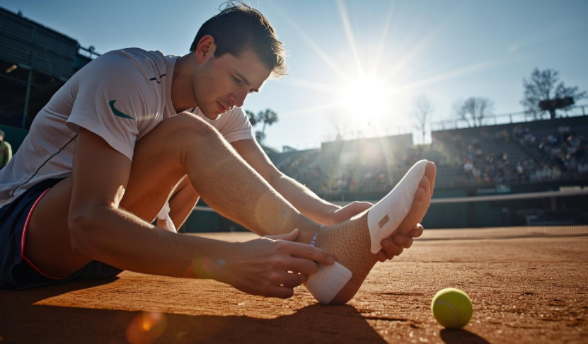 ¿Por qué se usan tanto vendajes y tapes en tobillo, rodilla y codo?