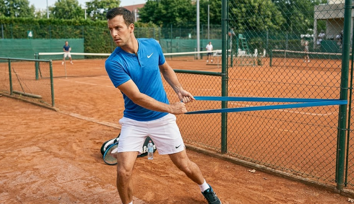 Ejercicios de fuerza básica sin gimnasio para tenis: parte inferior del cuerpo